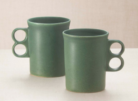 bennington pottery mugs